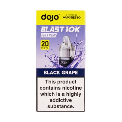 Vaporesso Dojo Blast 10K Pods refill- Black Grape